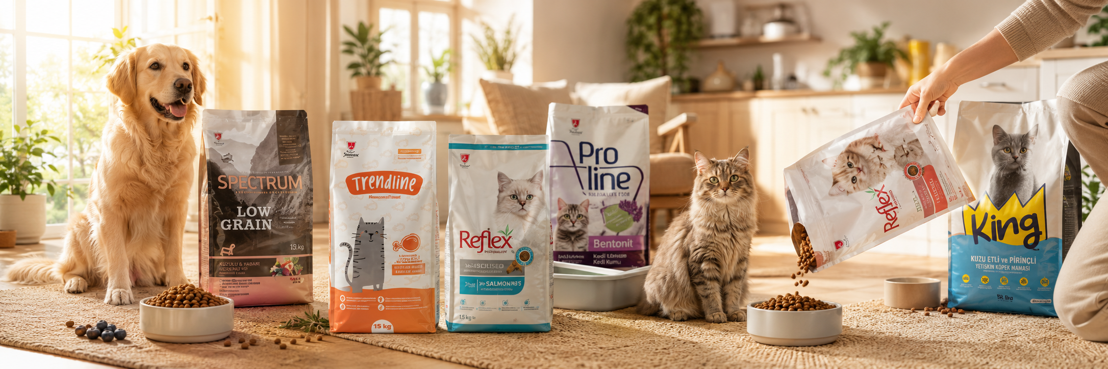 Kedi ve Köpek Mamalarında Şahane Seçenekler
