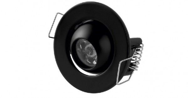1,5W Power LED Ufo Spot (Siyah Kasa ) (Günışığı