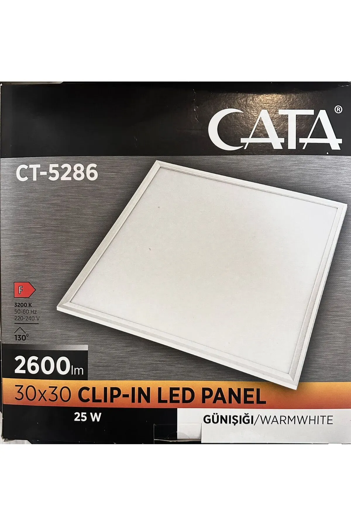 25W 30X30 Klipin LED Panel Sıva Altı (G.Işığı