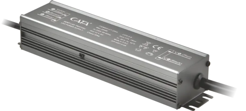 Cata 17 Amper 180 watt Dış Mekan Şerit LED Trafosu Slim