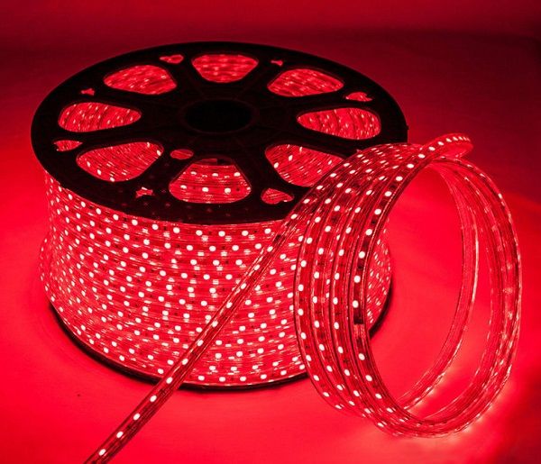 Cata 220 Volt Dış Mekan Hortum LED Kırmızı ( 100 METRE