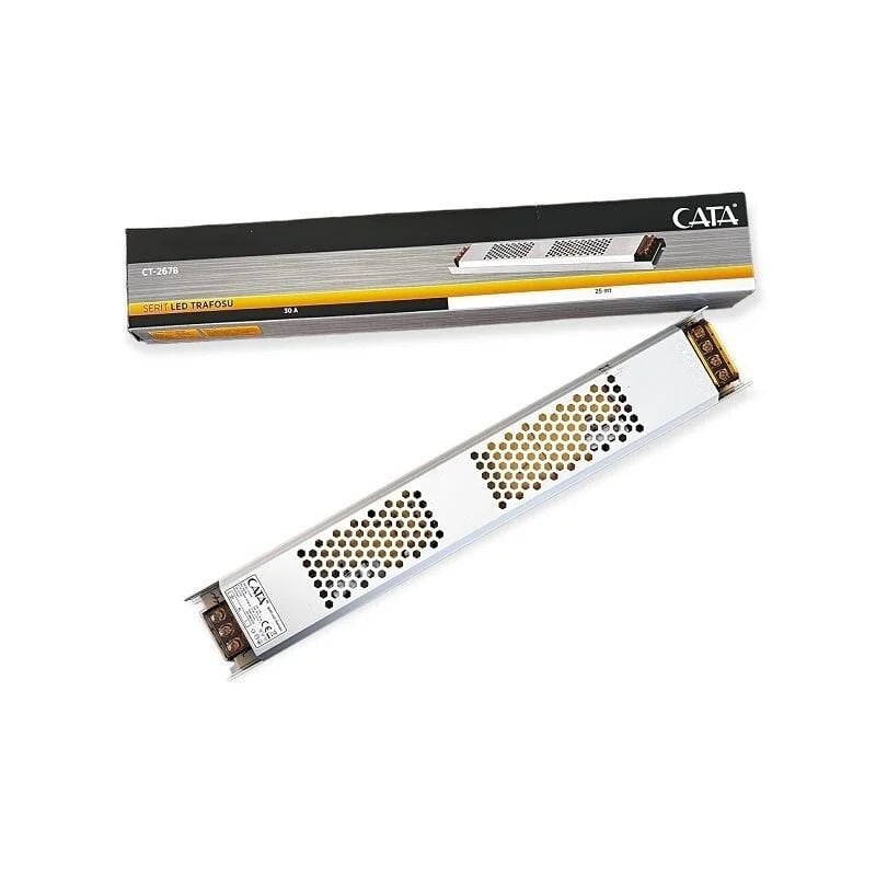 Cata 30 Amper Ultra Slim Şerit LED Trafosu (360W