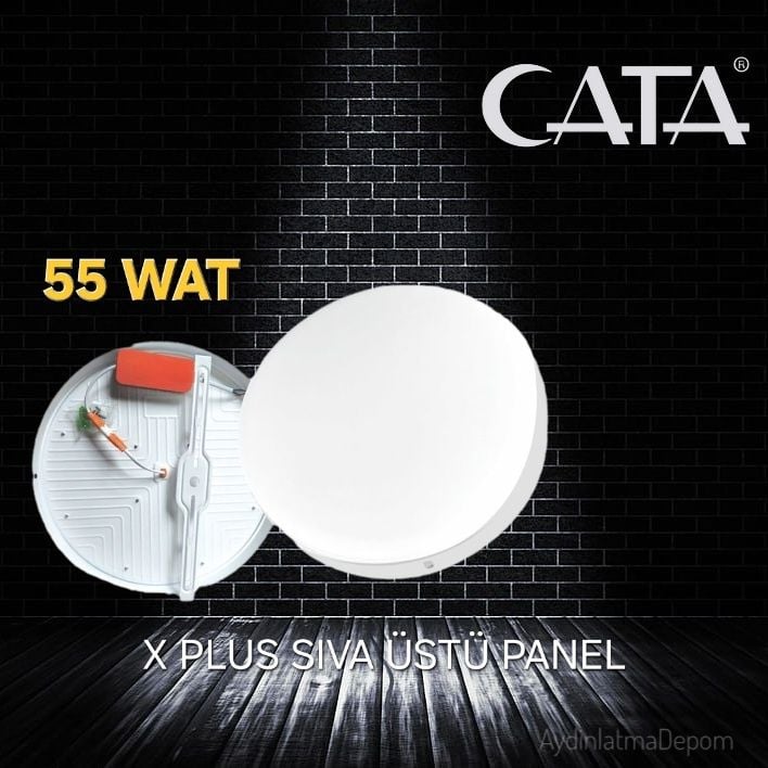 Cata 55W X Plus Sıva Üstü LED Panel Günışığı