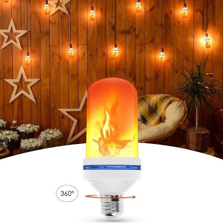 Cata 5w Alev LED Ampul Amber Renk