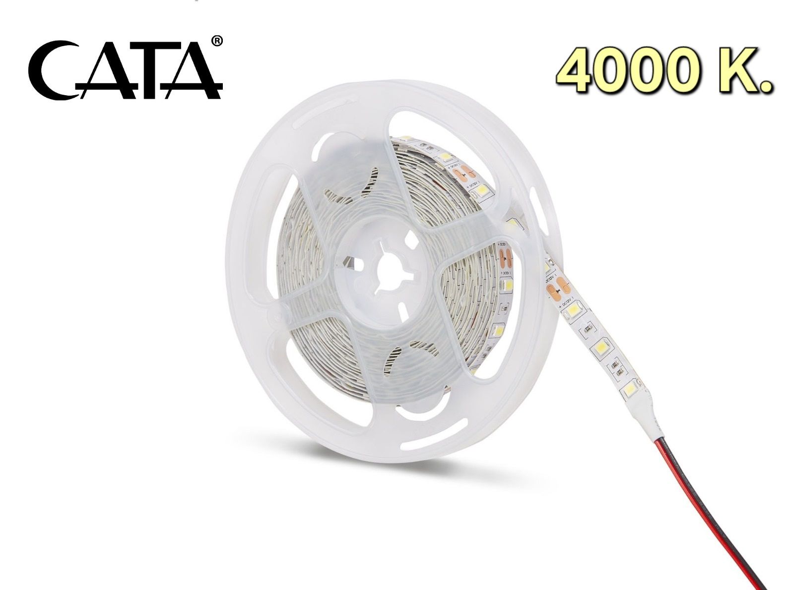 Cata 60 Çip Şerit LED İç Mekan 4000 Kelvin ( 5 METRE