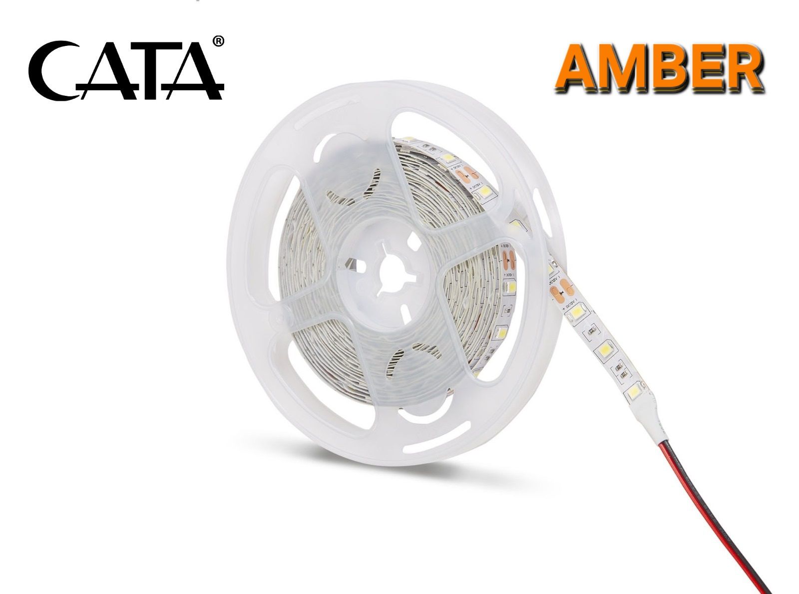 Cata 60 Çip Şerit LED İç Mekan Amber (5 METRE