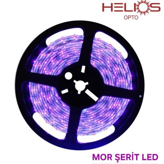 Helios İç Mekan Şerit LED Mor (5 Metre