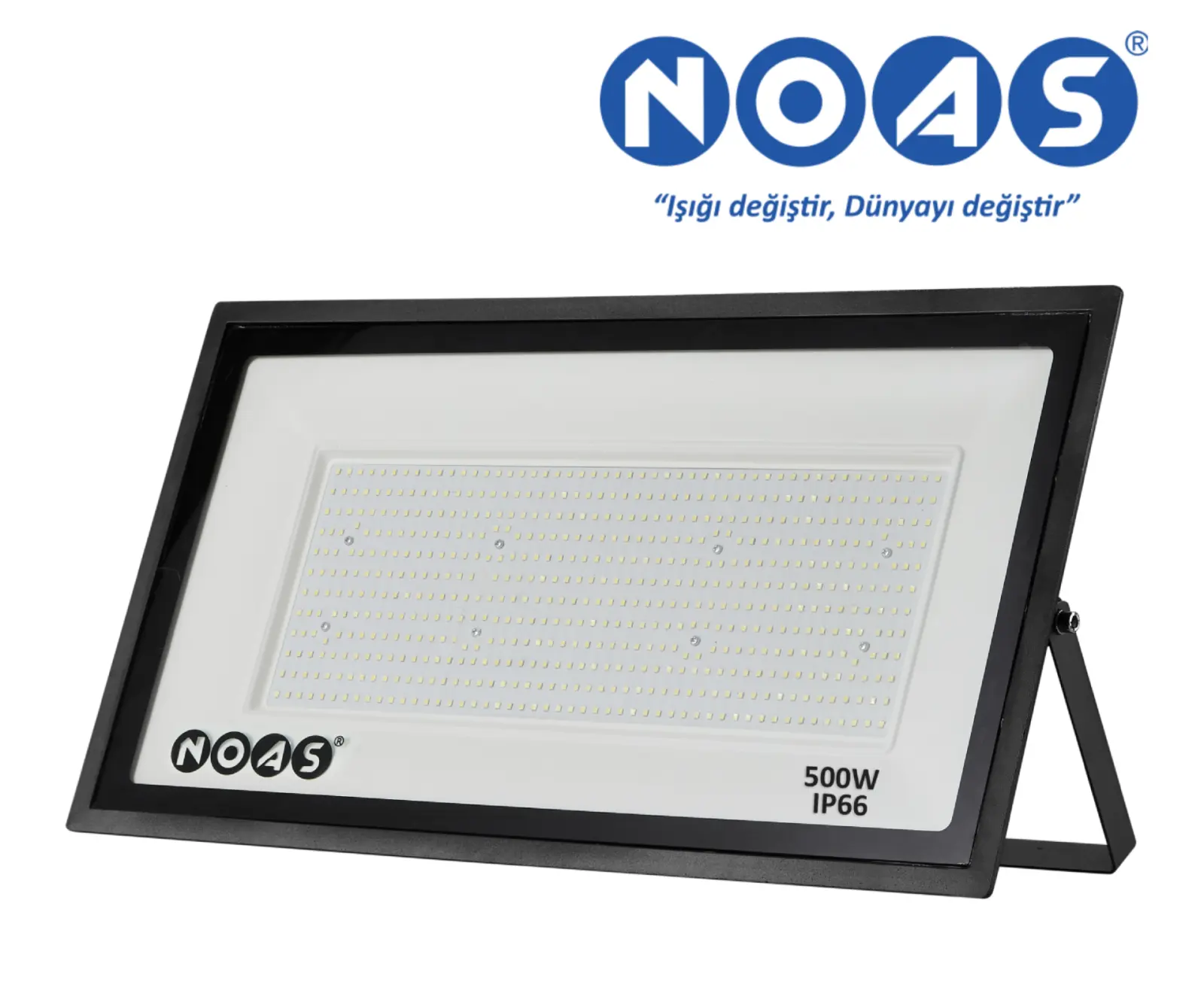 Noas 500W Ultra Slim LED Projektör Beyaz