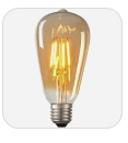 Cata CT-4284 Rustik LED Ampul 6W Amber