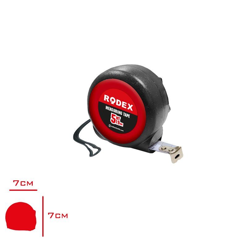 RODEX SERIT METRE MIKNATISLI 5*19 MM RHT0901191519/MTPD019