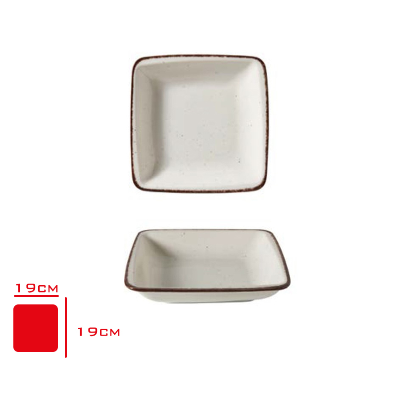 GURAL GBS ORLANDO CUKUR TABAK 19X19 CM SIDE KAHVE GBSORD19X19CK58KH