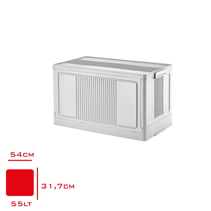 EMAY KATLANIR KASA FOLD&GO 55 LT BEYAZ EH-34504