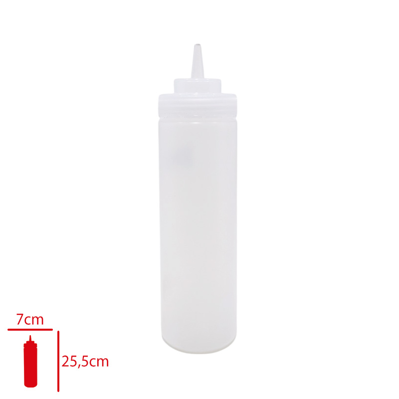 BORA MAYONEZ & KETCAP SISE KAPAKLI 700 ML SEFFAF BO-2115