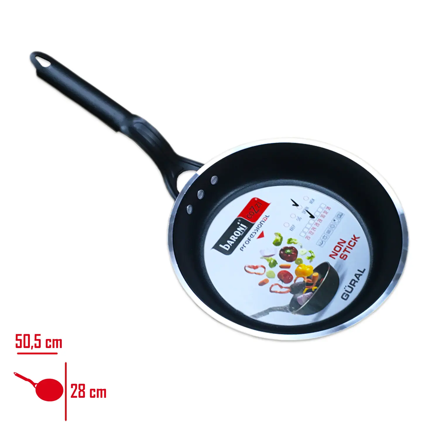 BARONI DERIN TAVA 28 CM 803/28