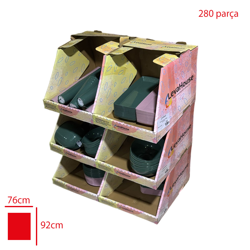 PIKNIK URUNLERI STANDI 280 PARCA