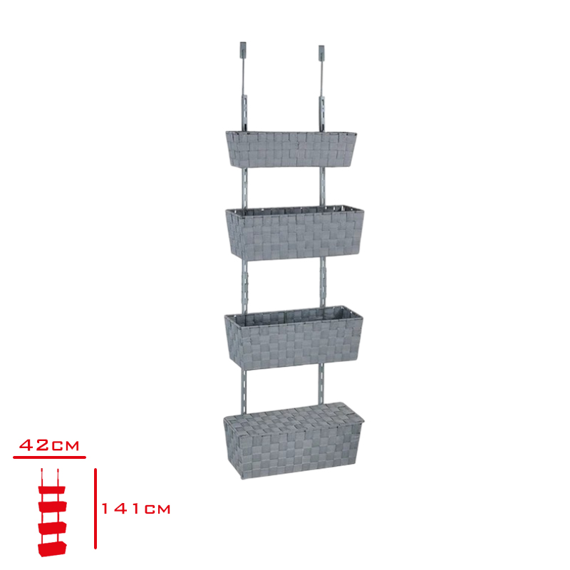 WENKO ORGANIZER KAPI ARKASI 4 KATLI 42*16*141 CM 54100100