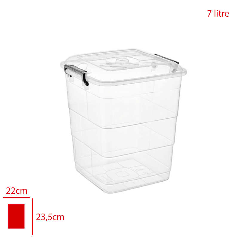 BURSEV TETRIS KARE SAKLAMA KABI-1 7 LT 1152 01