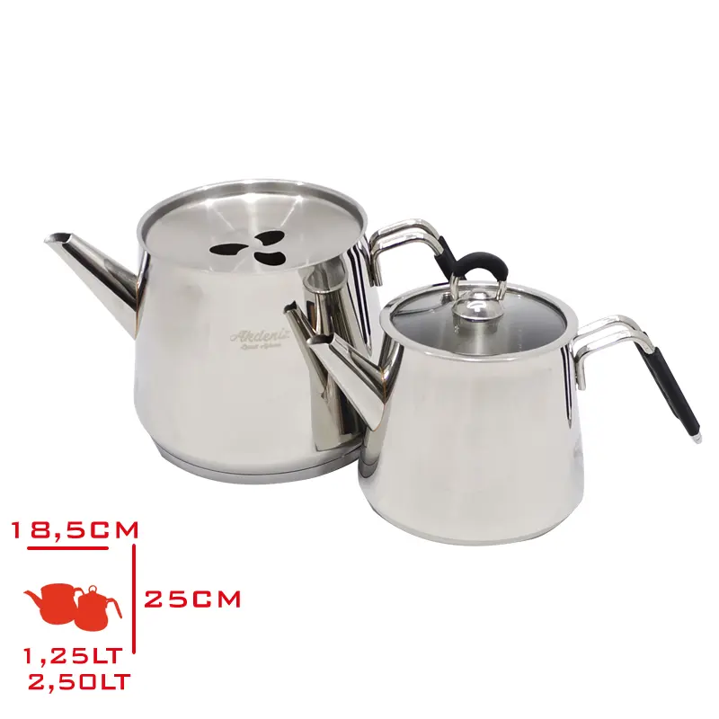 AKDENIZ CAYDANLIK AILE SILIKON KULP PIRAMIT 304 AKD638