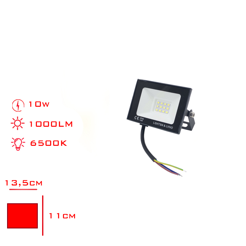 PROJEKTOR LED SLIM 10W BEYAZ ISIK LV-3144 / 6