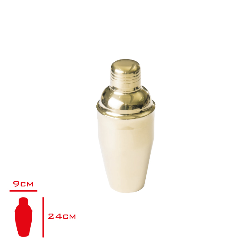 EVMONI KOKTEYL SHAKER GOLD 720 CL EVM-1046