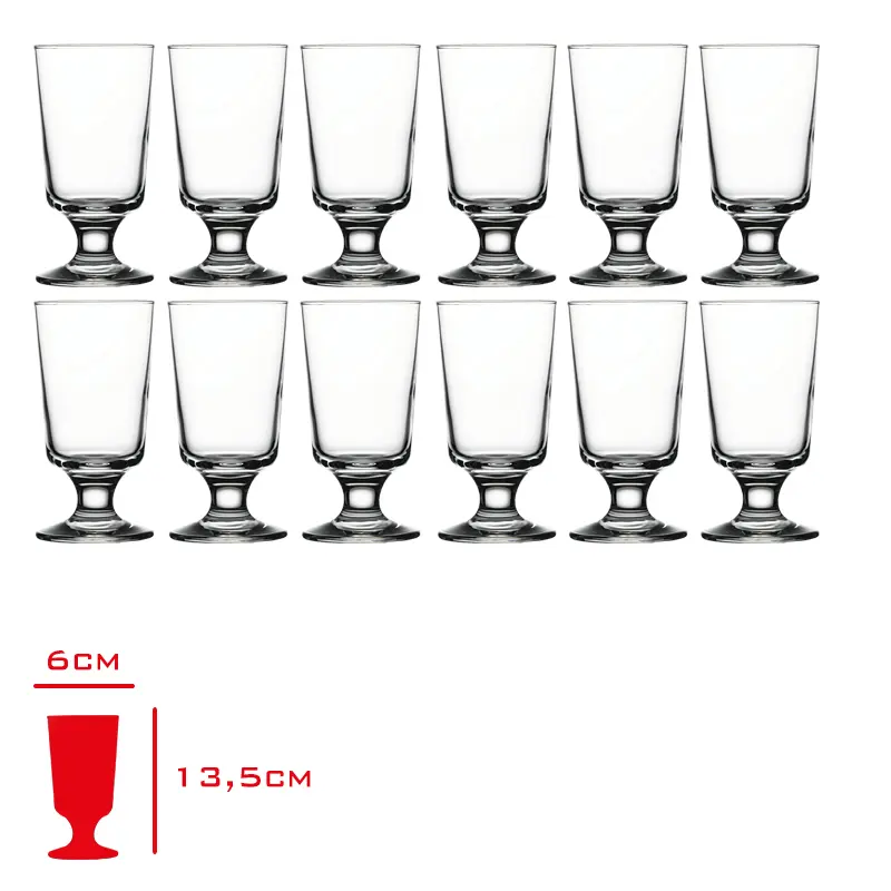 PB CAM KOKTEYL BARDAGI AYAKLI TAVERNA 12 LI 44912SL