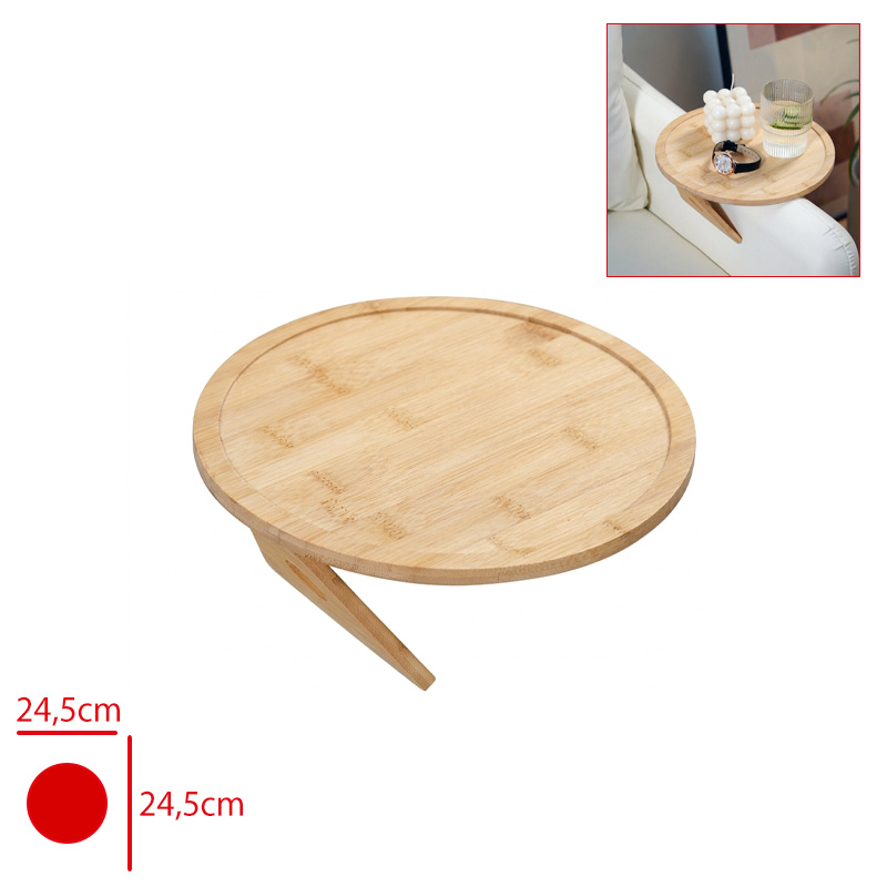 KRD HOME AHSAP KOLTUK SEHPASI AYARLANABILIR YUVARLAK KRD-10995