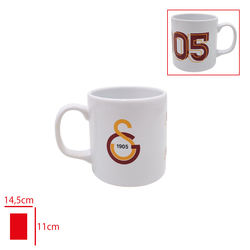 PORSELEN KUPA BARDAK TARAFTAR GALATASARAY GS1