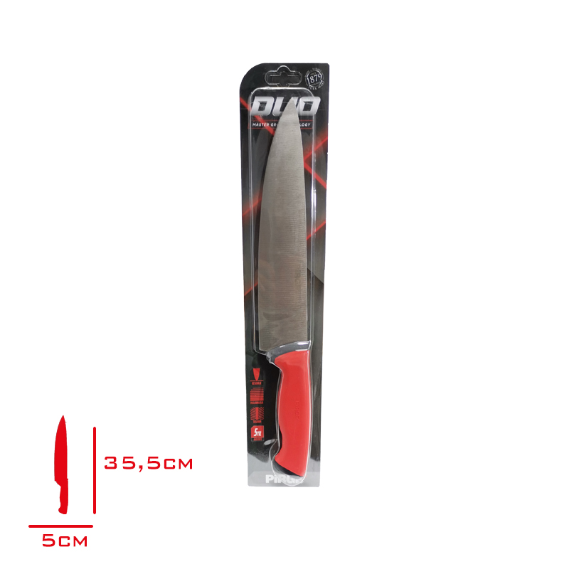 PIRGE DUO SEF BICAGI NO:3 KIRMIZI 23 CM 34162-02