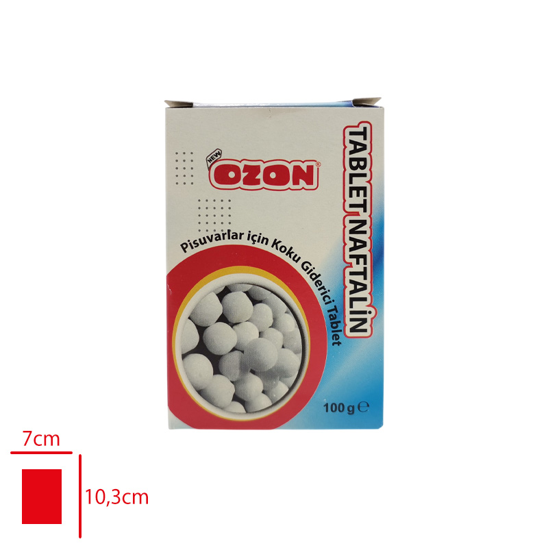 OZON TABLET NAFTALIN 100 GR