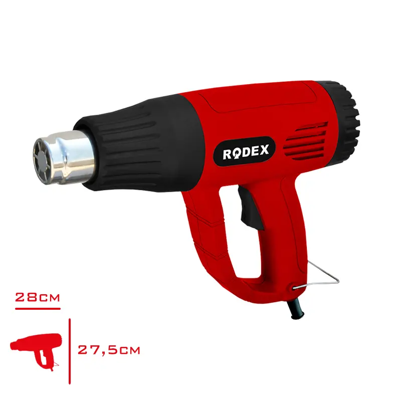 RODEX SICAK HAVA TABANCASI ELEKTRIKLI 2000W 400/600 DERECE RDX303A