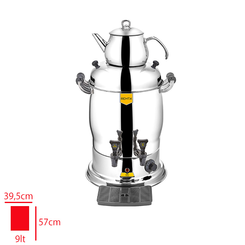 REMTA CAY MAKINESI CIFT DEMLIKLI MIDI 9 LT R26
