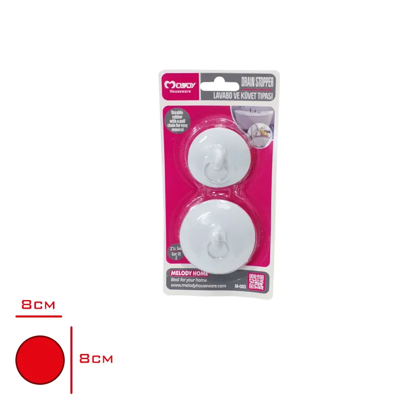 MELODY/BURCIN LAVABO KUVET TIPASI 2 LI M-083