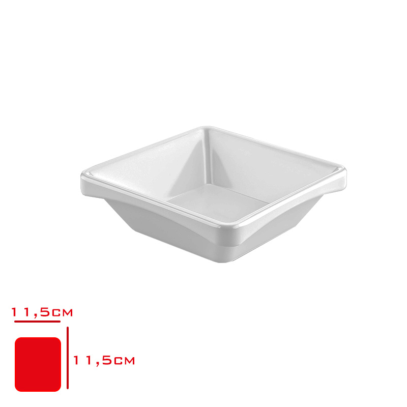 ATLAS SOSLUK KARE MINIMAL BEYAZ 748