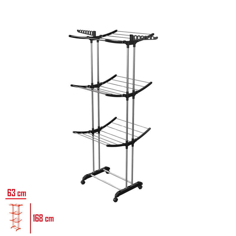 PERILLA TRIPLEX 3 KATLI ALUMINYUM KMU17032