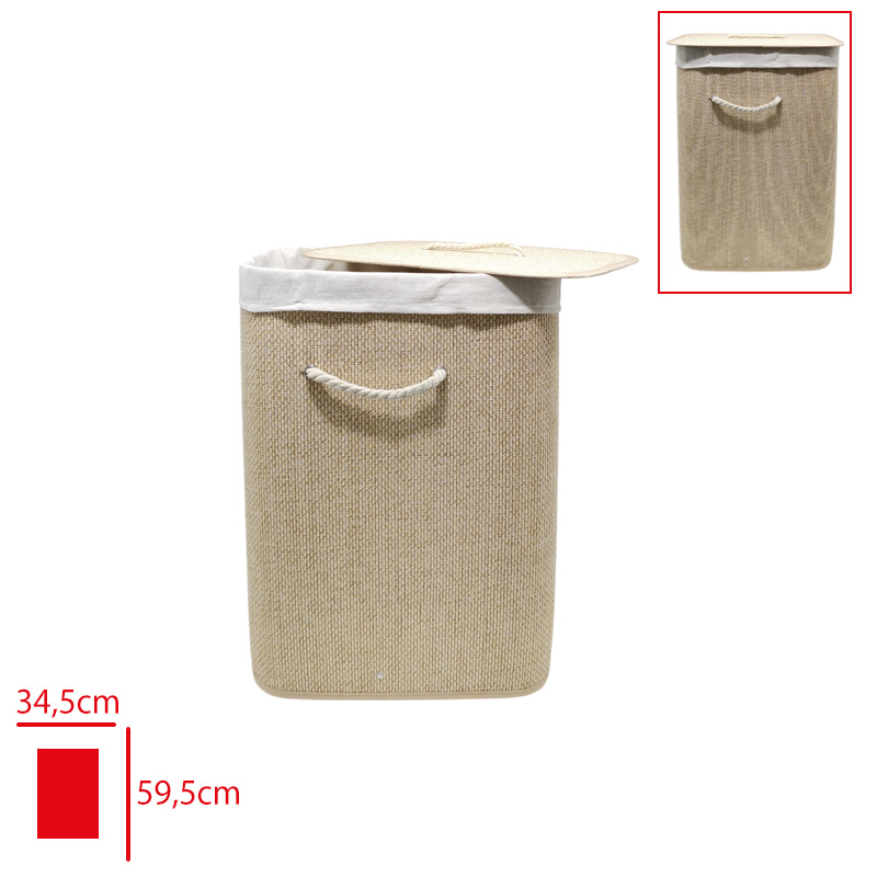 LUCA MIA CAMASIR SEPETI DIKDORTGEN LM-6028
