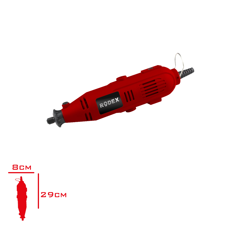 RODEX MINI TASLAMA VE GRAVUR SETI 135 WATT RDX1341