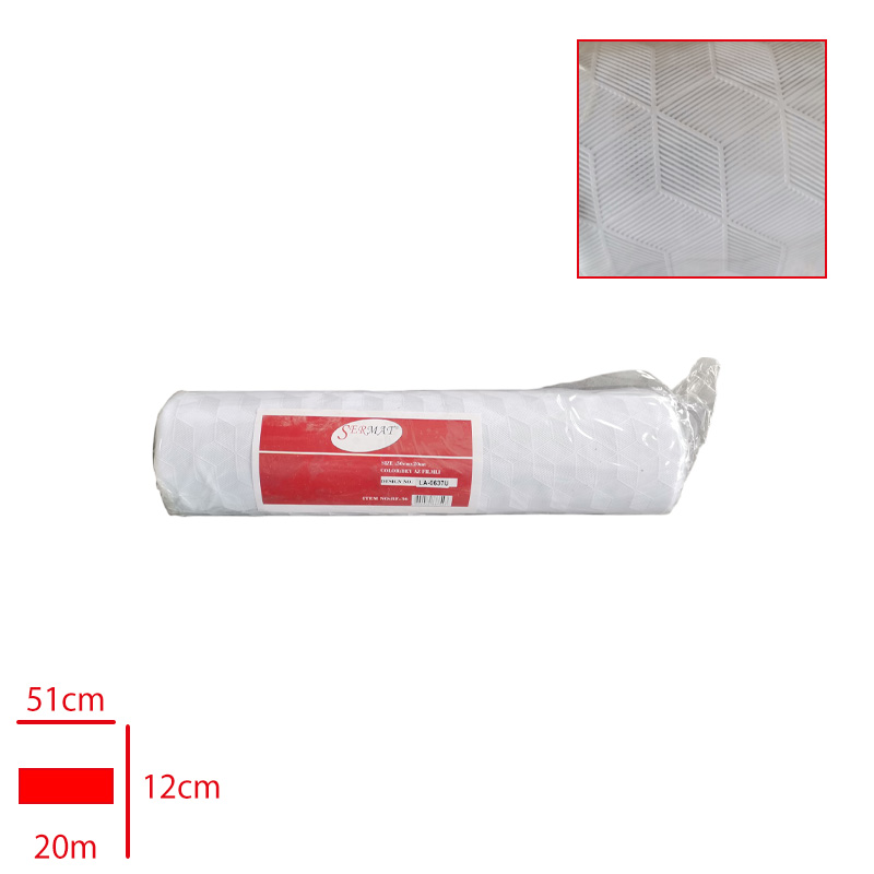 SERMAT RAF ORTUSU DANTEL FILMLI BEYAZ 50 CM*20 MT RF36