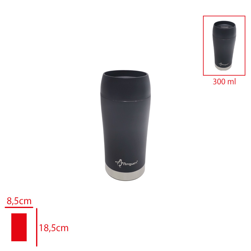 PENGUEN CELIK MUG KAHVE KUPASI 300 ML PNG-3024