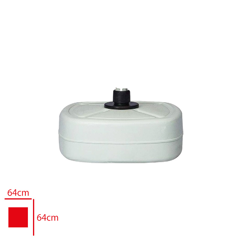 BUYUKSOY SEMSIYE BIDONU 70 LT. KARE BEYAZ 150101.009
