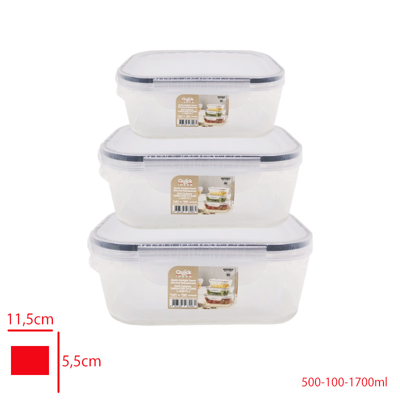 AVANTAGE SAKLAMA KABI 3 LU SIZDIRMAZ QUICK SEFFAF L-00879-2
