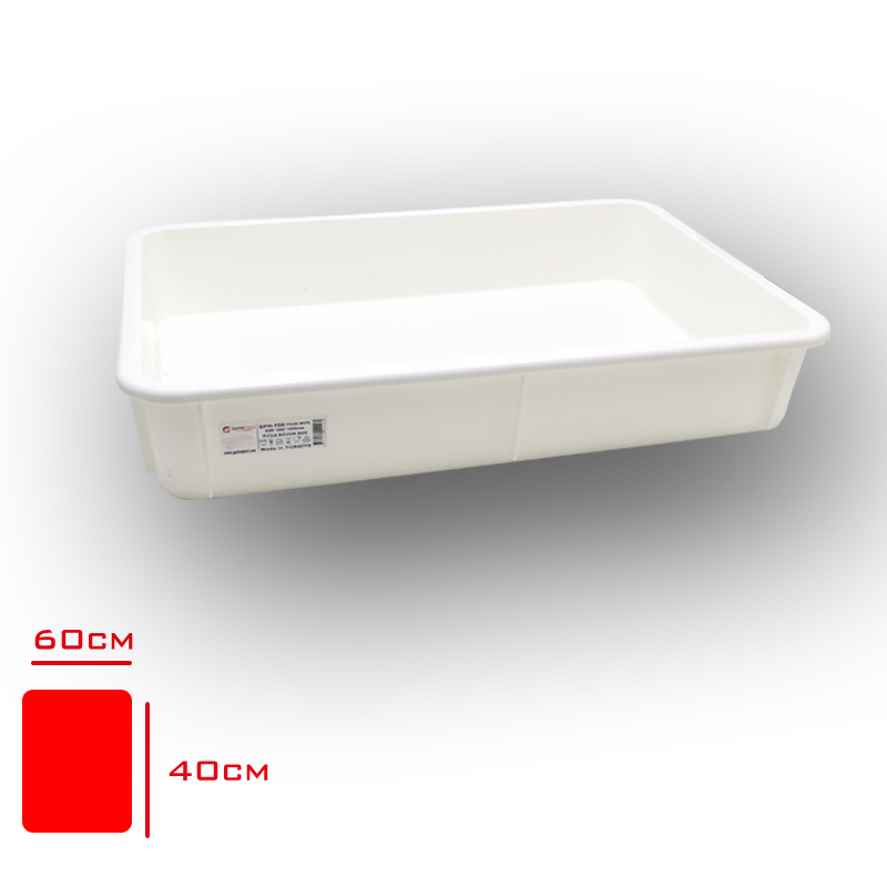 HAMUR TEKNESI PP 60*40*10 CM GPH-100