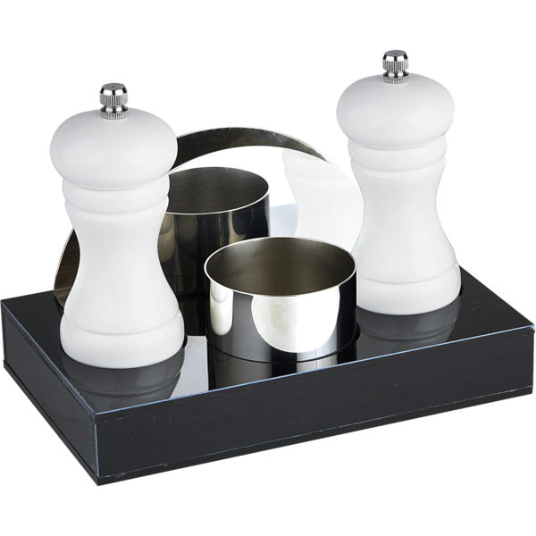 BIRADLI MENAJ SET 4 LU BEYAZ GRV-198-B
