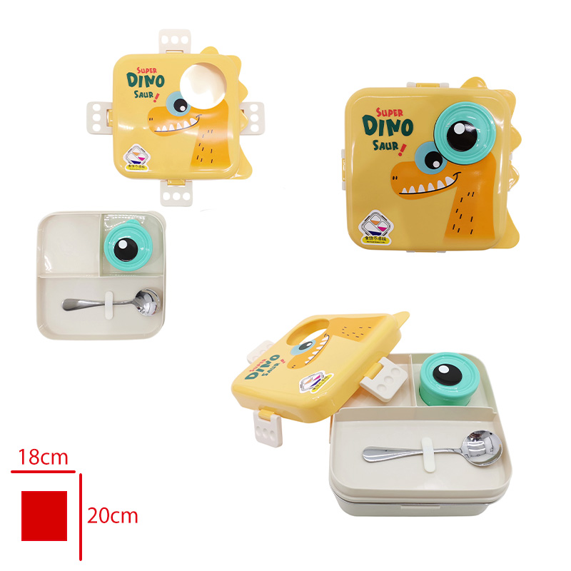 LUNCH BOX PLASTIK 3 BOLMELI LV-10007
