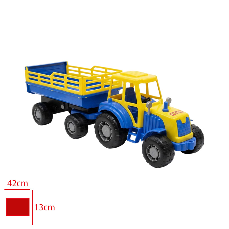 POLESIE TRAKTOR YARI ROMORKLU USTA 35271