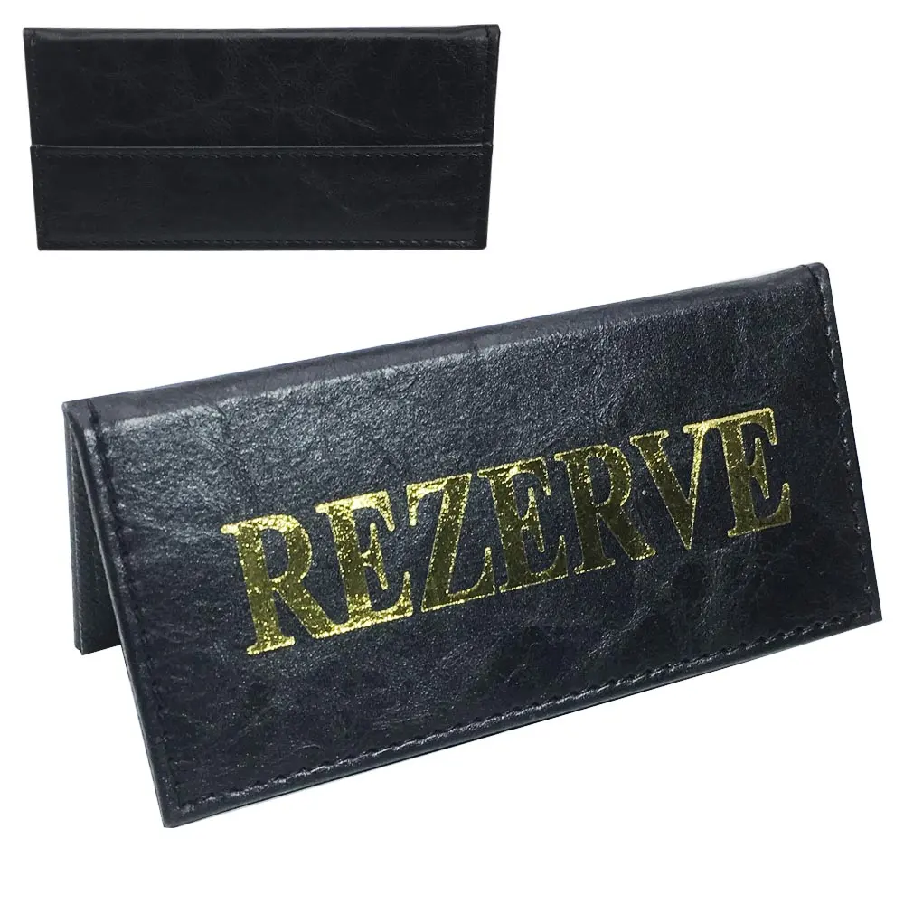 REZERVE 15X7 CM SIYAH REZ-00001