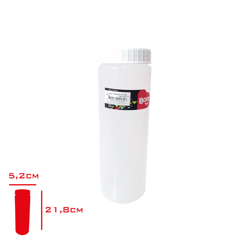 BORA TUZLUK SISE GENIS KAPAKLI 700 ML SEFFAF BO-2184