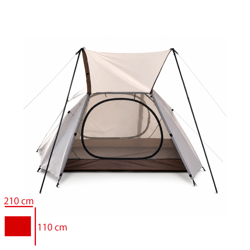 KAMP CADIRI MANUEL GOLGELIKLI 2,1*1,4*1,1 MT