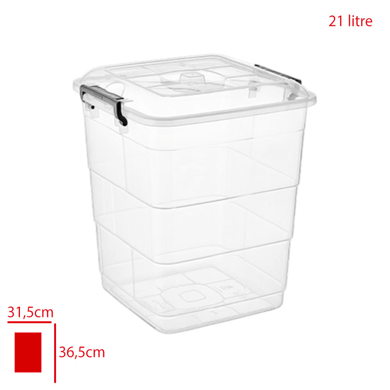BURSEV TETRIS KARE SAKLAMA KABI-4 21 LT 1152 04