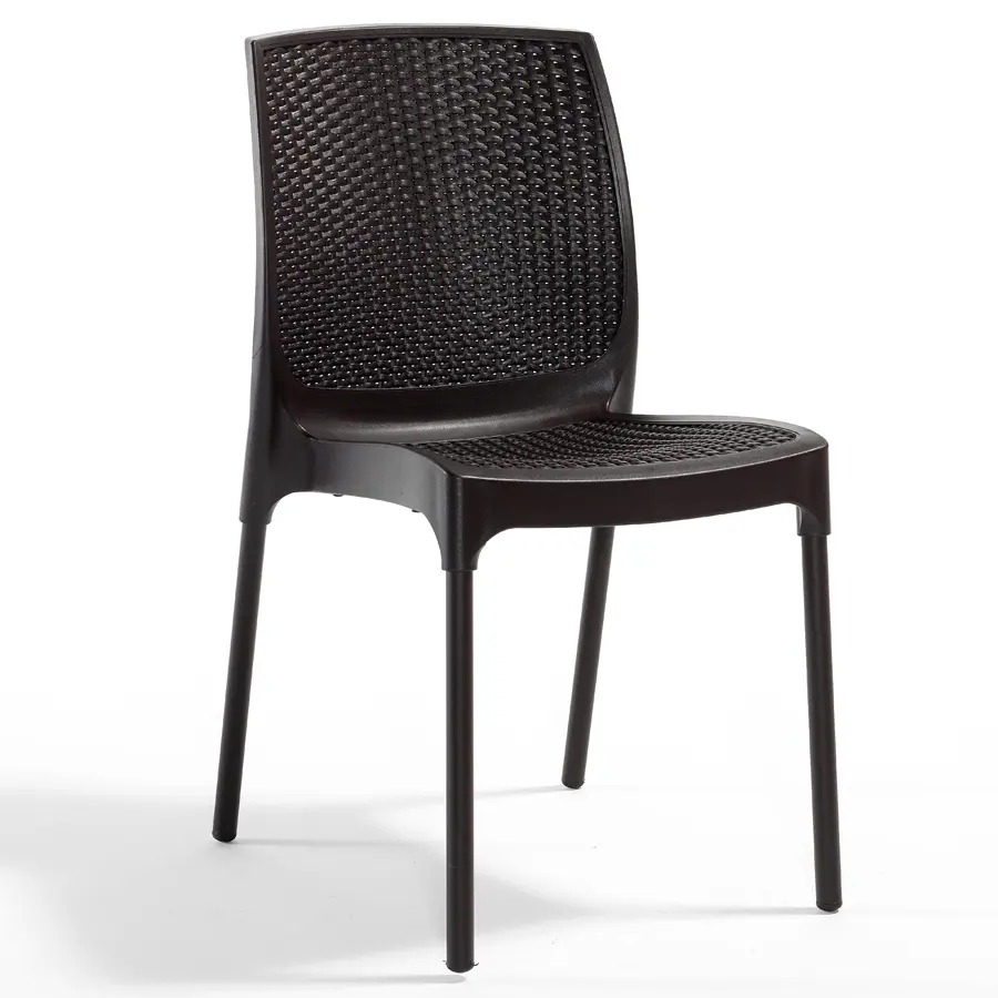 NOVUSSI SANDALYE RATTAN SUNNY ALUMINYUM AYAK KAHVE R009-004