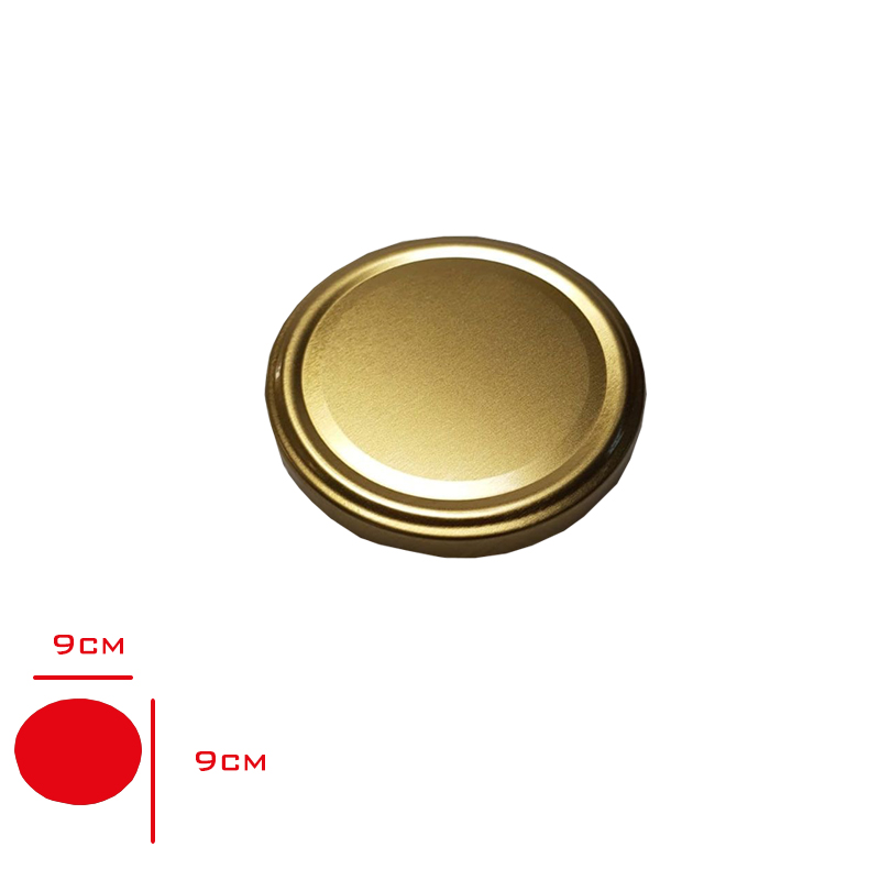 SARTEN KAVANOZ KAPAGI GOLD DOKME 82 MM